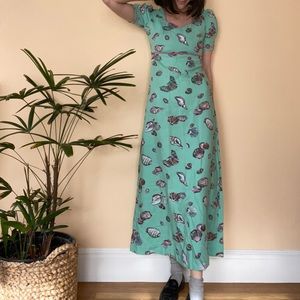 Funky seashell maxi dress